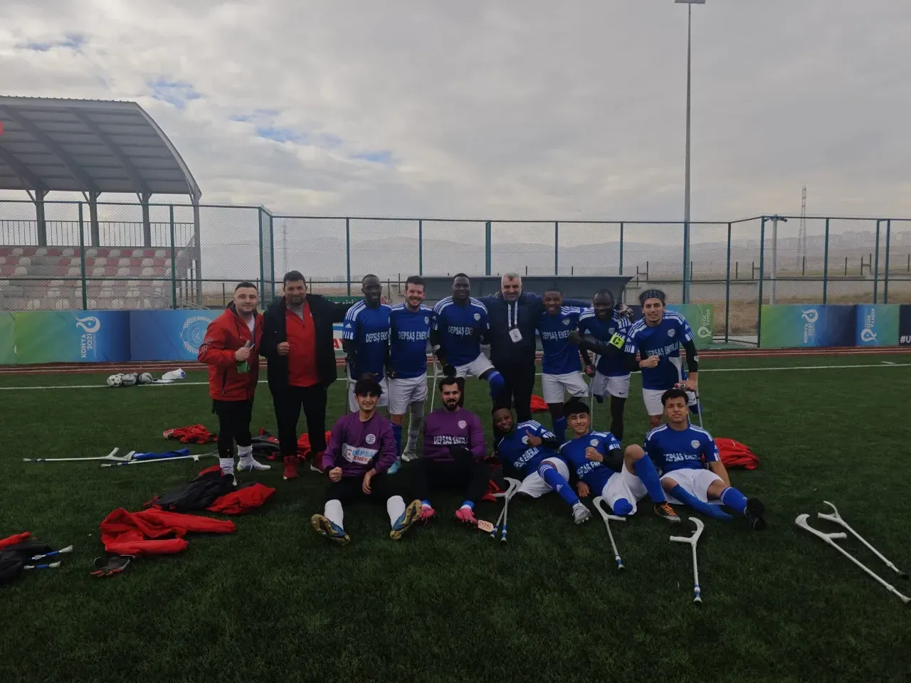 DEPSAŞ Enerji Ampute Futbol Takımı Konya’dan 7-0’lık Galibiyetle Döndü