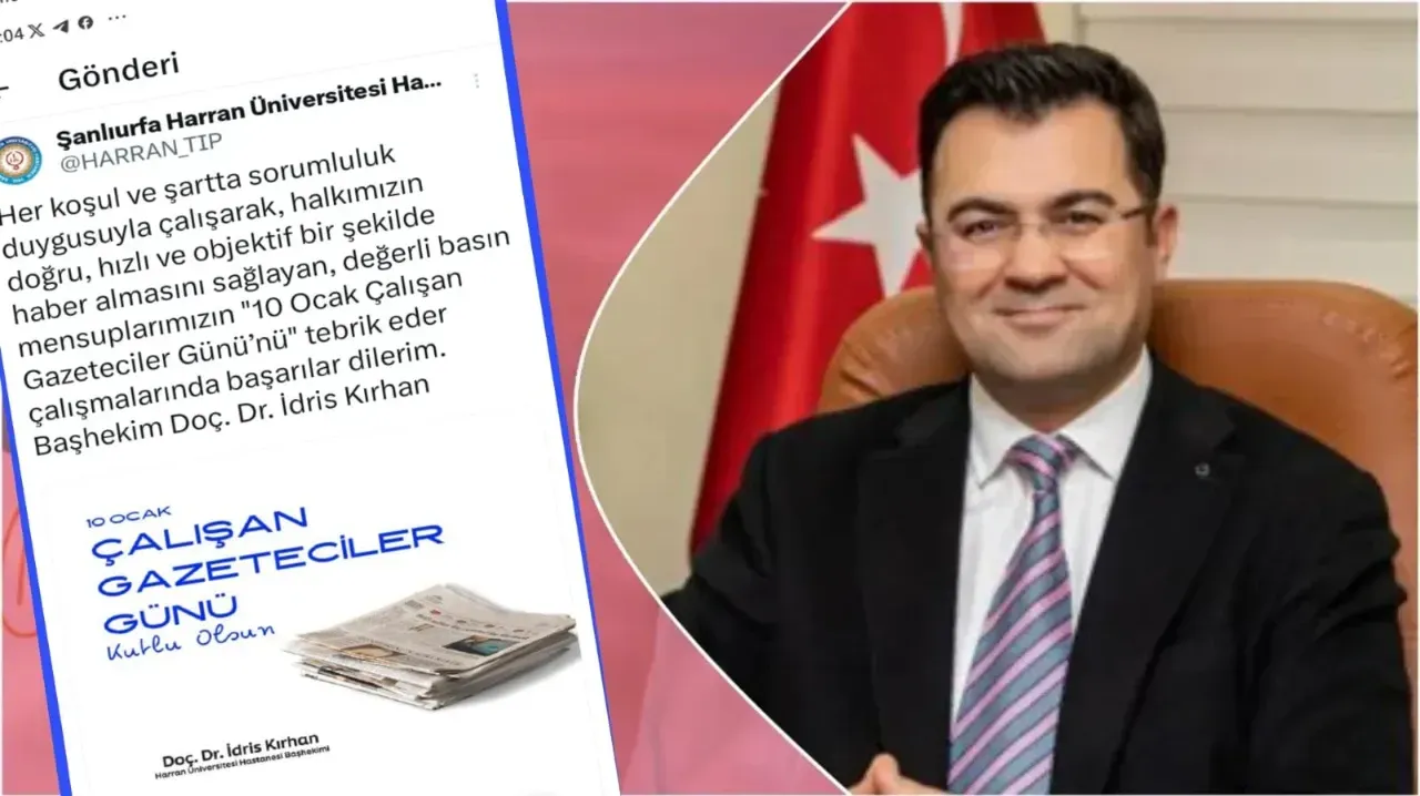 Doç. Dr. İdris Kırhan’dan 10 Ocak çalışan gazeteciler günü mesajı