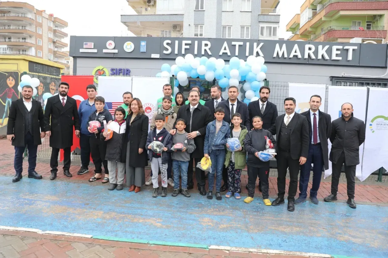 Haliliye ‘de sıfır atık market hizmete açıldı