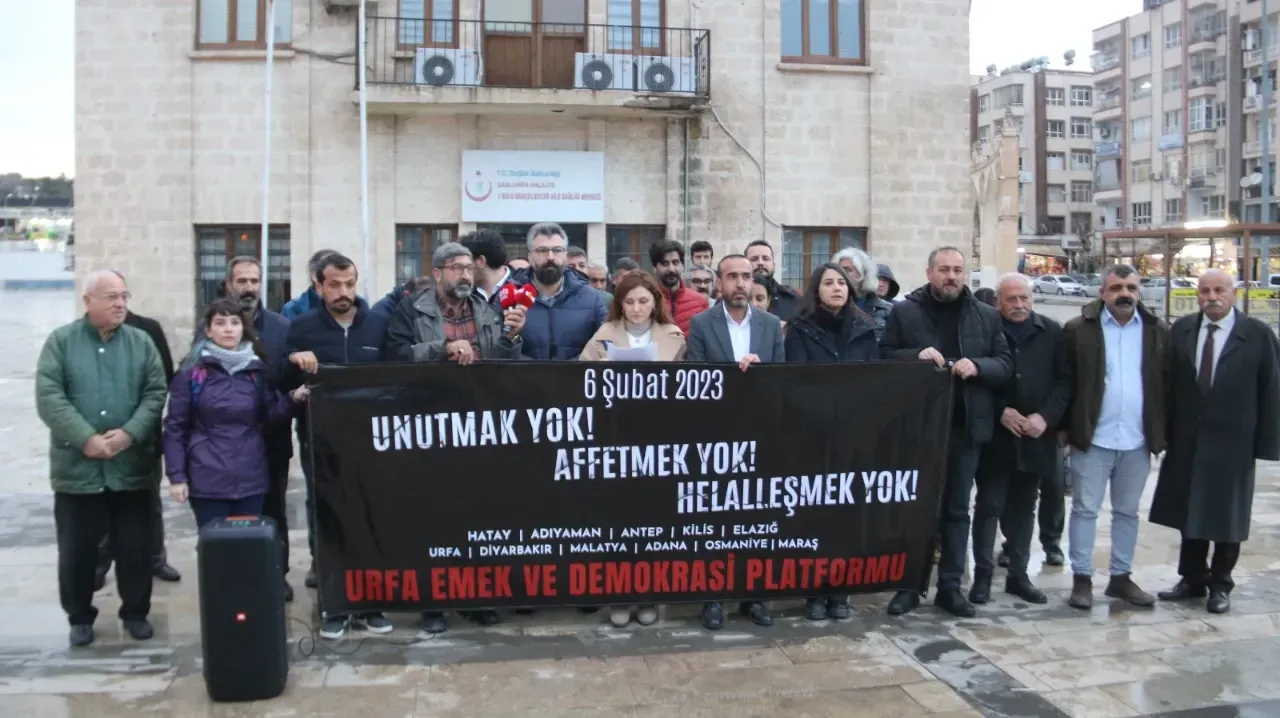 6 Şubat Depremlerinin 2. Yılında Hayatını Kaybedenler Şanlıurfa ‘da Anıldı