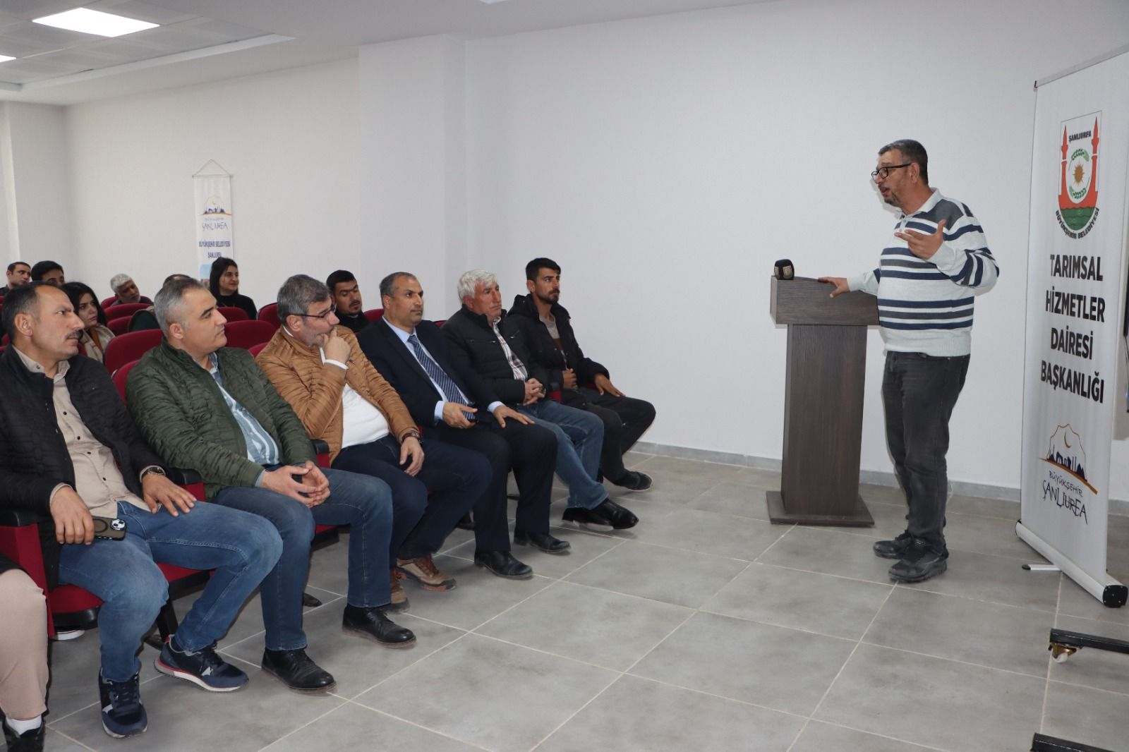 Büyükşehir ‘den çiftçilere sulama eğitimi