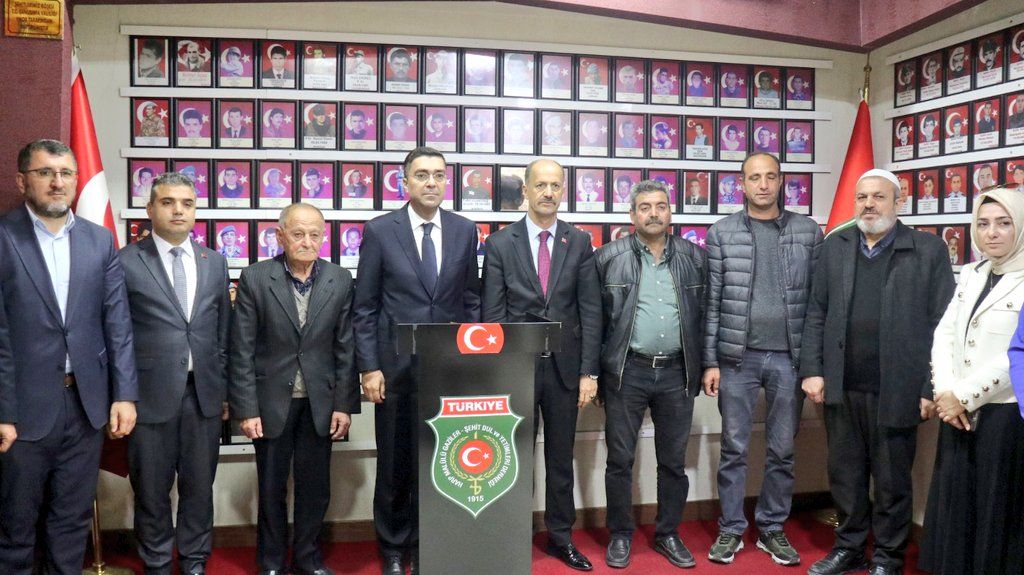 İl Emniyet Müdürü Aksoy’dan Şehit ve Gaziler Derneği’ne Ziyaret