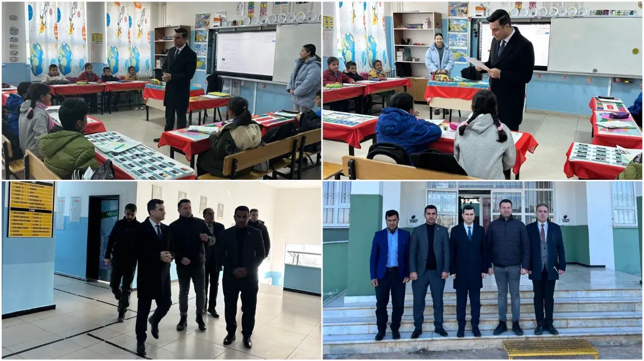 Kaymakam Yeşilyurt’tan Türkmenören İlkokulu / Ortaokulu’na Ziyaret