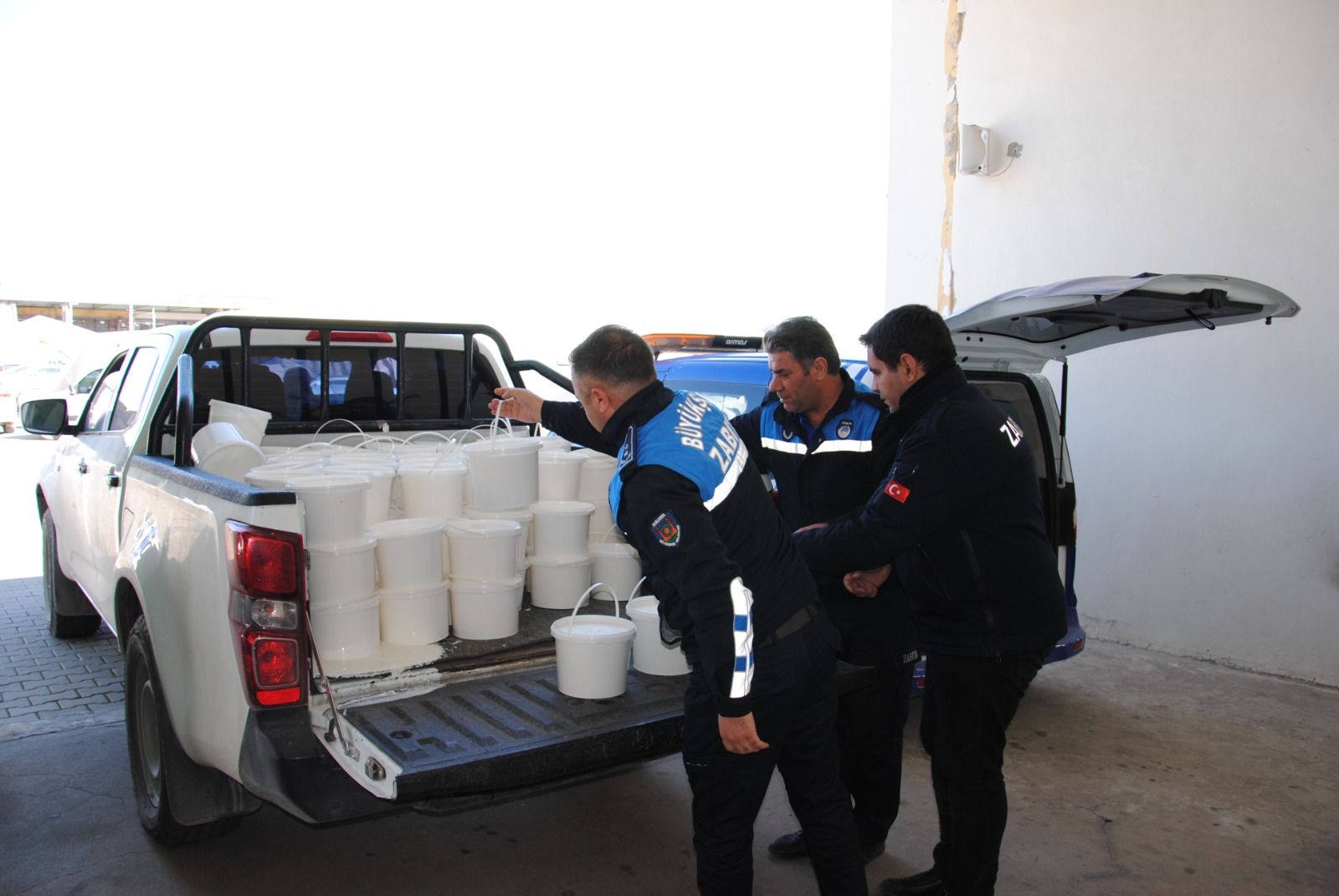 Şanlıurfa ‘da sağlıksız koşullarda üretilen 500 kg yoğurda el konuldu