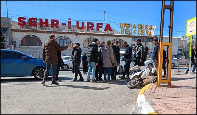 Şanlıurfa’da Motosiklet Kazası: 1 Yaralı