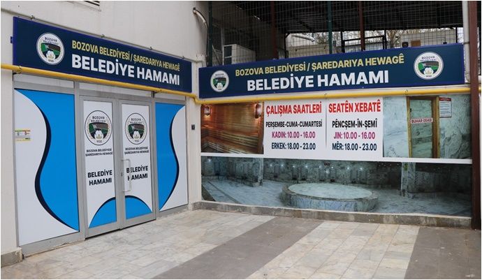 Bozova Belediyesi’nden Yeni Hizmet: Belediye Hamamı Açıldı