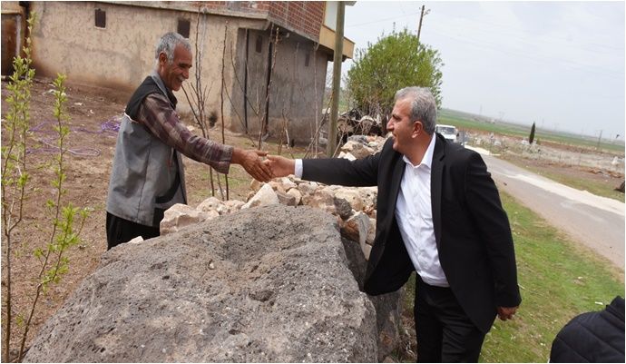 Eş Başkanı Paydaş Yol Yapım Çalışmalarını Yerinde İnceledi