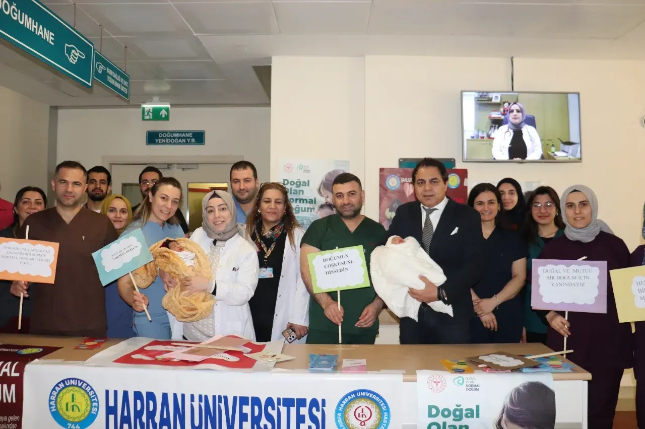 Harran Üniversitesi Öğretim Üyesi Prof. Dr. Barut, ”Doğal olan normal doğum”
