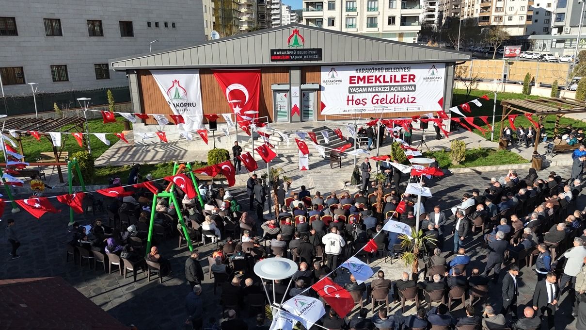Karaköprü’de emekliler yaşam merkezi hizmete girdi