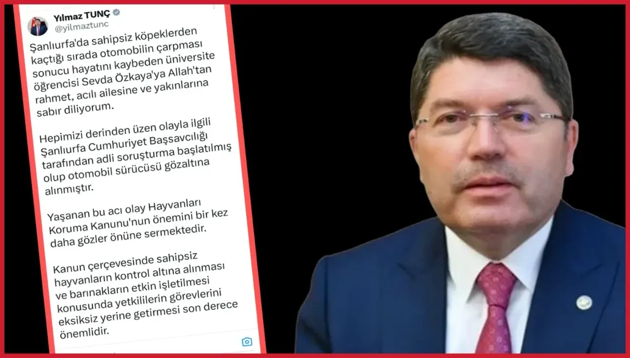 Adalet Bakanı Yılmaz Tunç’tan Şanlıurfa’daki Acı Olayla İlgili Açıklama