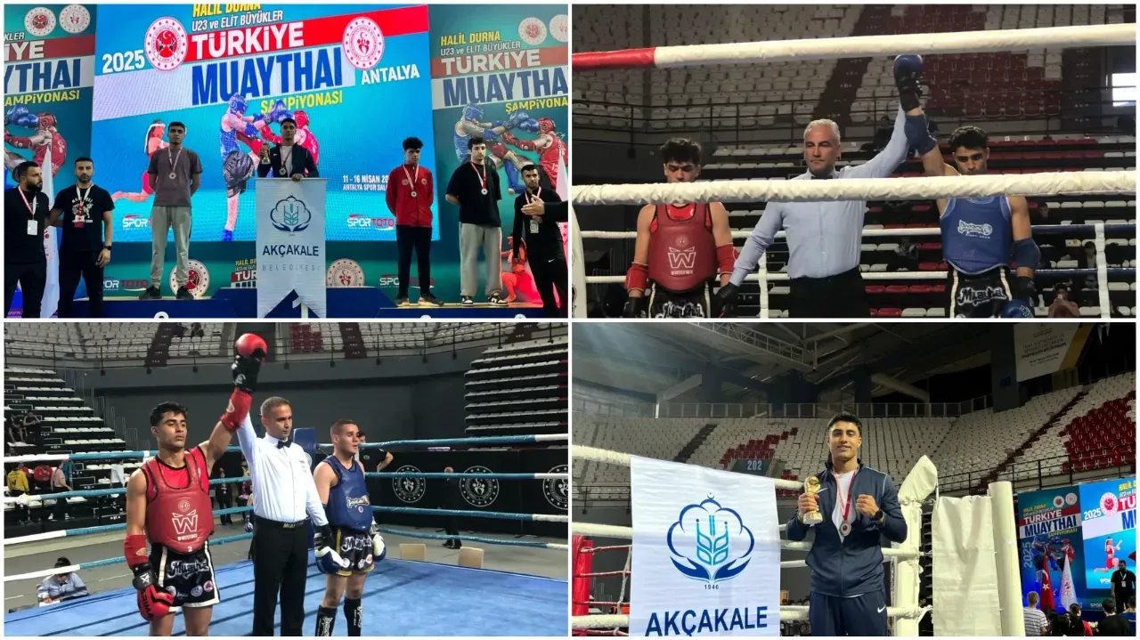 Akçakaleli Sporcu Muhamed Bilal Okay, Türkiye Şampiyonu Oldu