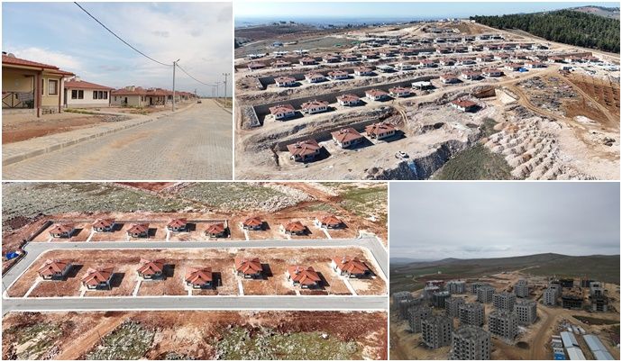 Bozova’da TOKİ Konutları İnşaatı Hızla Sürüyor