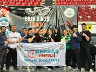 DEPSAŞ Enerji Sporcuları Türkiye Bilek Güreşi Şampiyonası’na Damga Vurdu