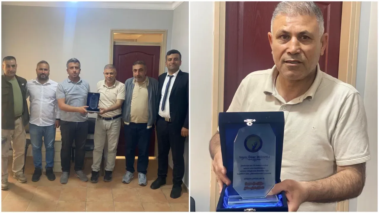 Güneşin Çocukları Spor Kulübü’nden RHA Ajans’a Plaket