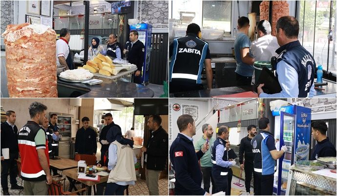 Haliliye’de Dönercilere Sıkı Denetim: 247 Kilogram Salçaya El Konuldu