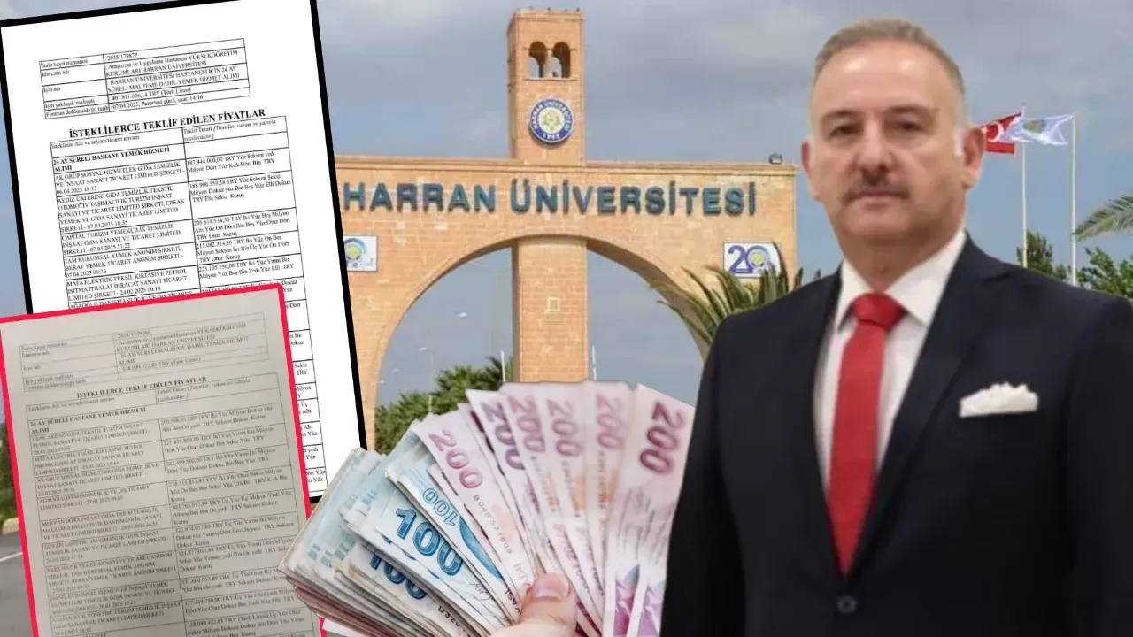 Harran Üniversitesi’nde İhale Şaibesi İddiası: 103 Milyon Liralık Kamu Zararı Gündemde