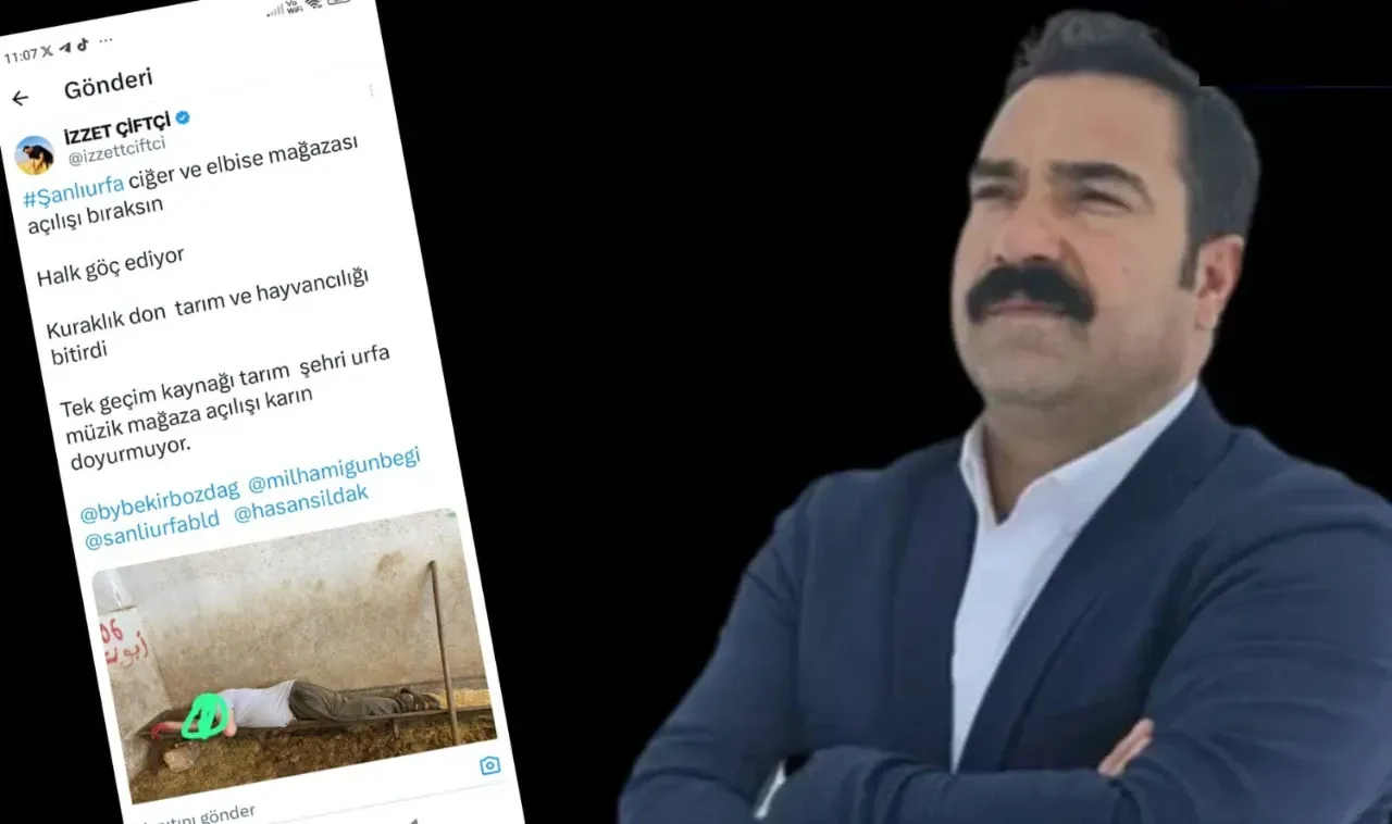 İzzet Çiftçi: “Şanlıurfa’da Tarım Bitti, Halk Göç Ediyor”