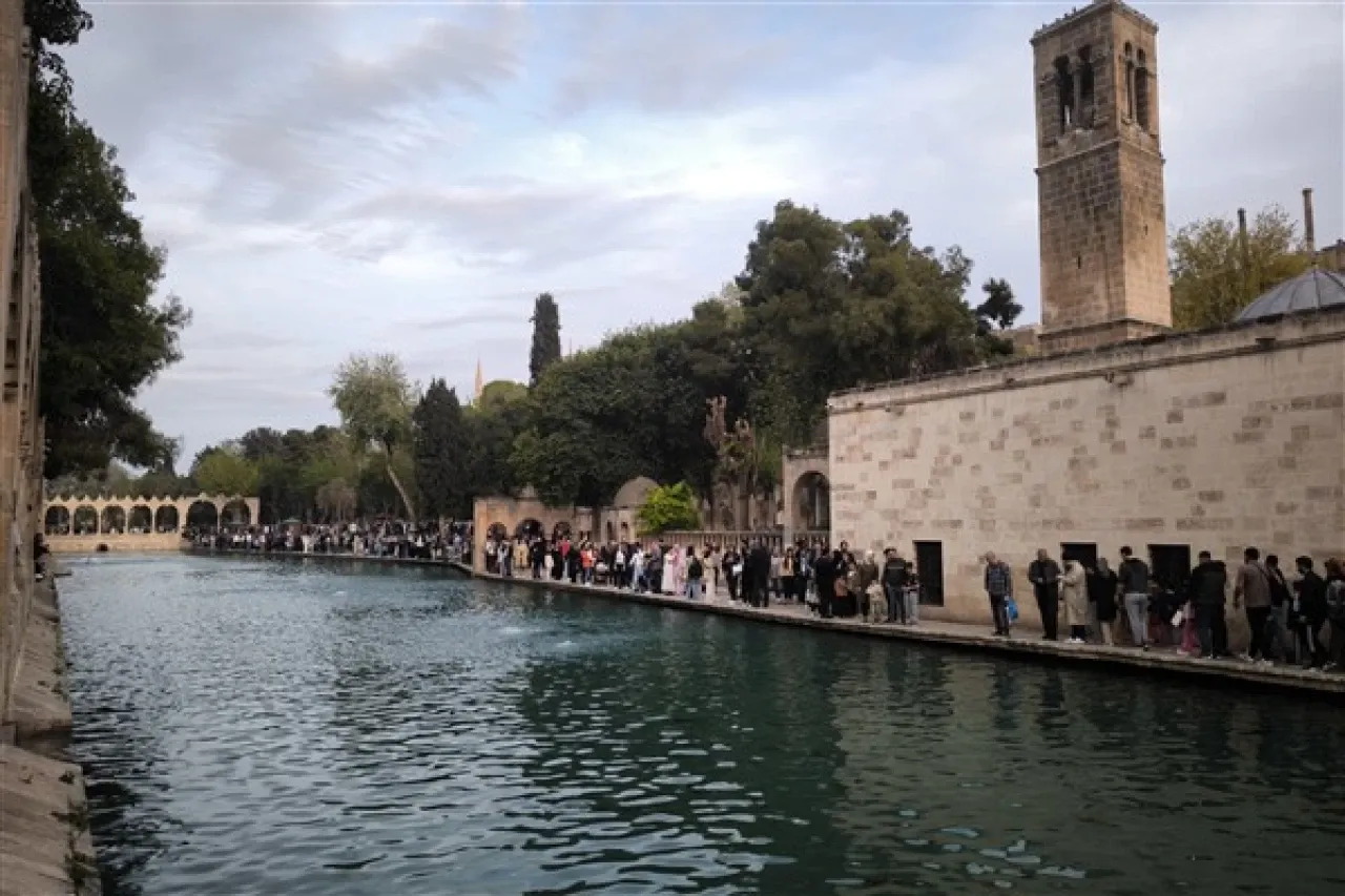 Şanlıurfa’da bayram yoğunluğu