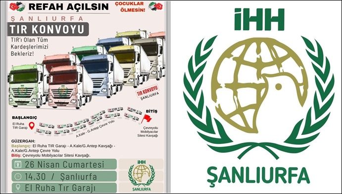 Şanlıurfa’da Gazze’ye Destek İçin TIR Konvoyu Düzenlenecek