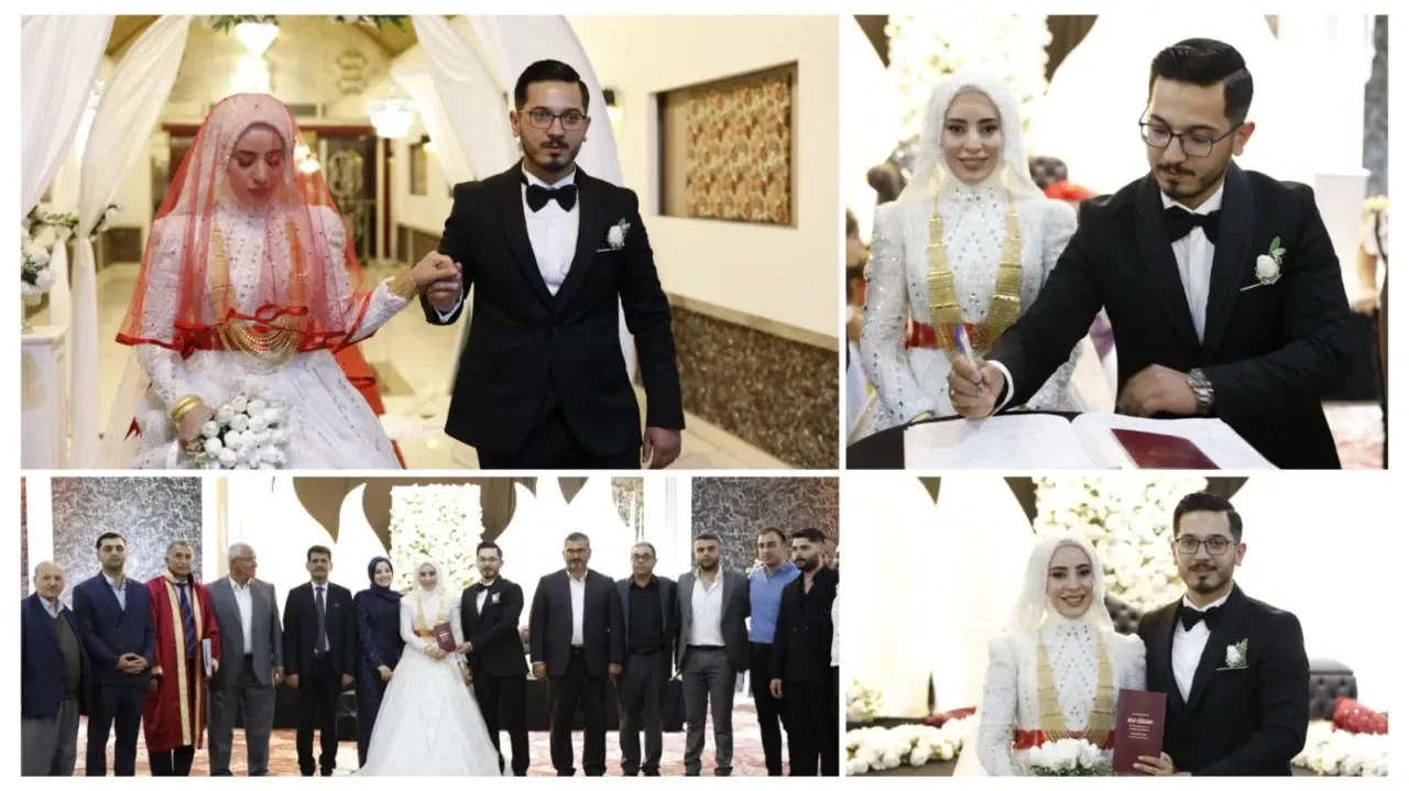 Ferhat Akkuş ve Gülsüm Özbay Görkemli Bir Düğünle Evlendi