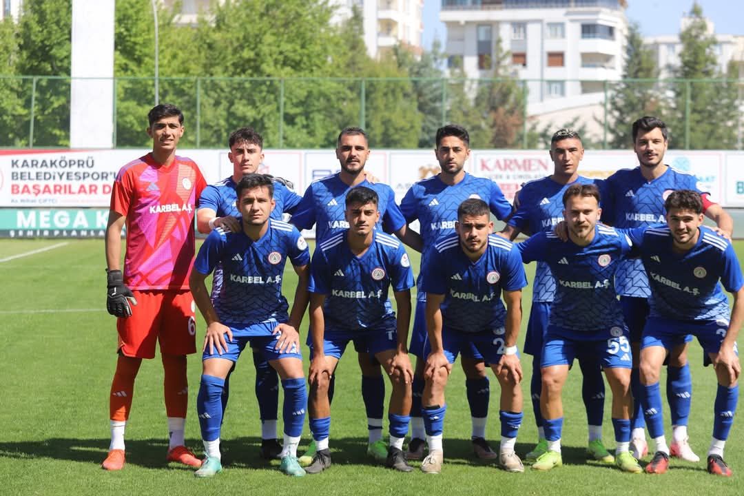 Karaköprü Belediyespor Lige Galibiyetle Veda Etti