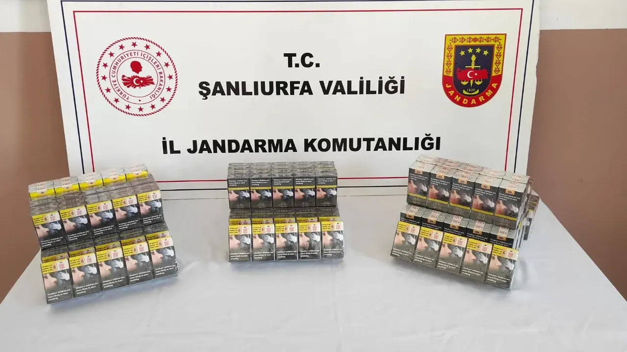Şanlıurfa’da Tütün ve Alkol Kaçakçılarına Şok Yol Uygulaması