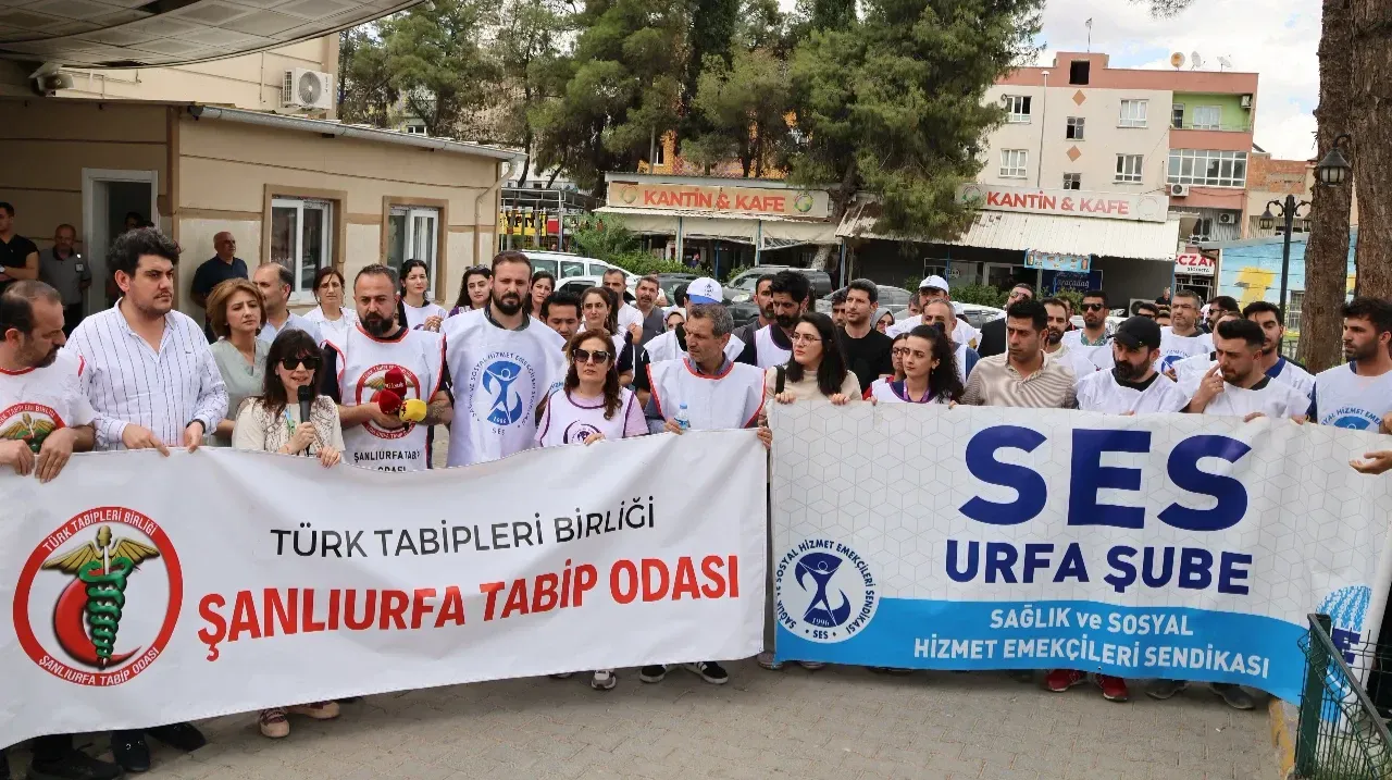 Urfa’da Sağlıkçılara Şiddet Tepkisi