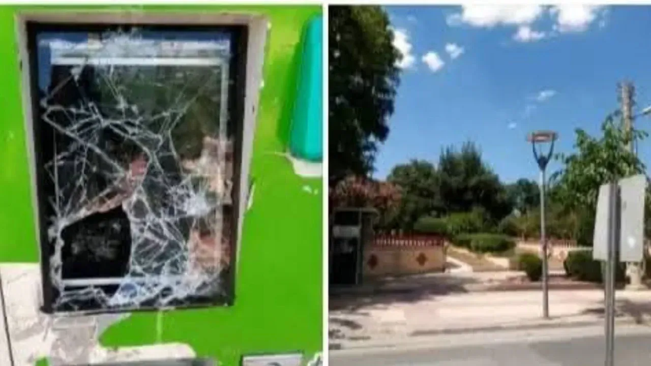 Dolum Cihazına Vandal Saldırı!