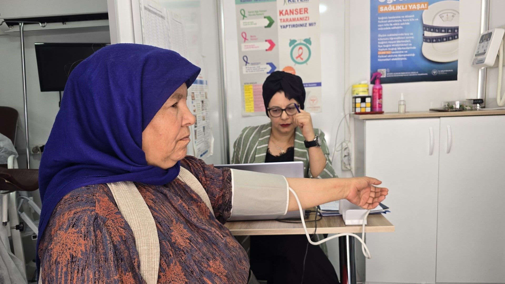 Eyyübiye Belediyesi Mobil Sağlık Tarama Aracı Görevde
