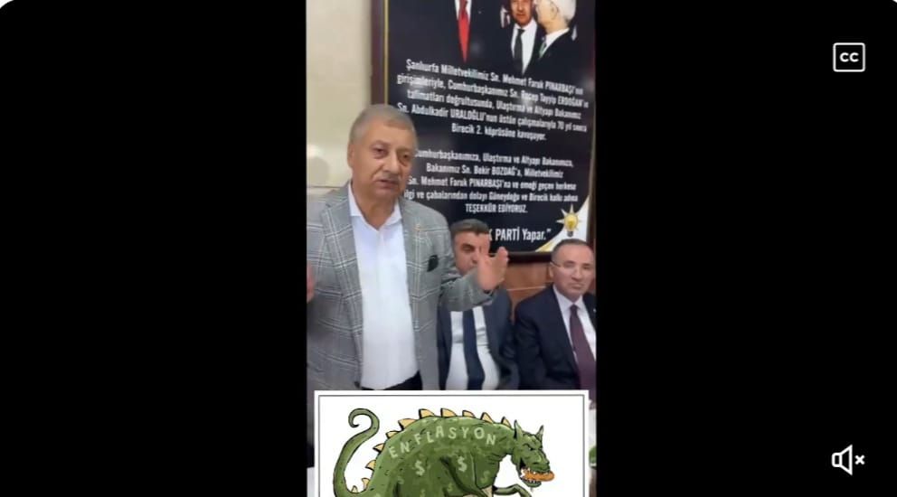 Şanlıurfa Milletvekili Faruk Pınarbaşı: “Enflasyon Canavarını Dize Getirdik!”