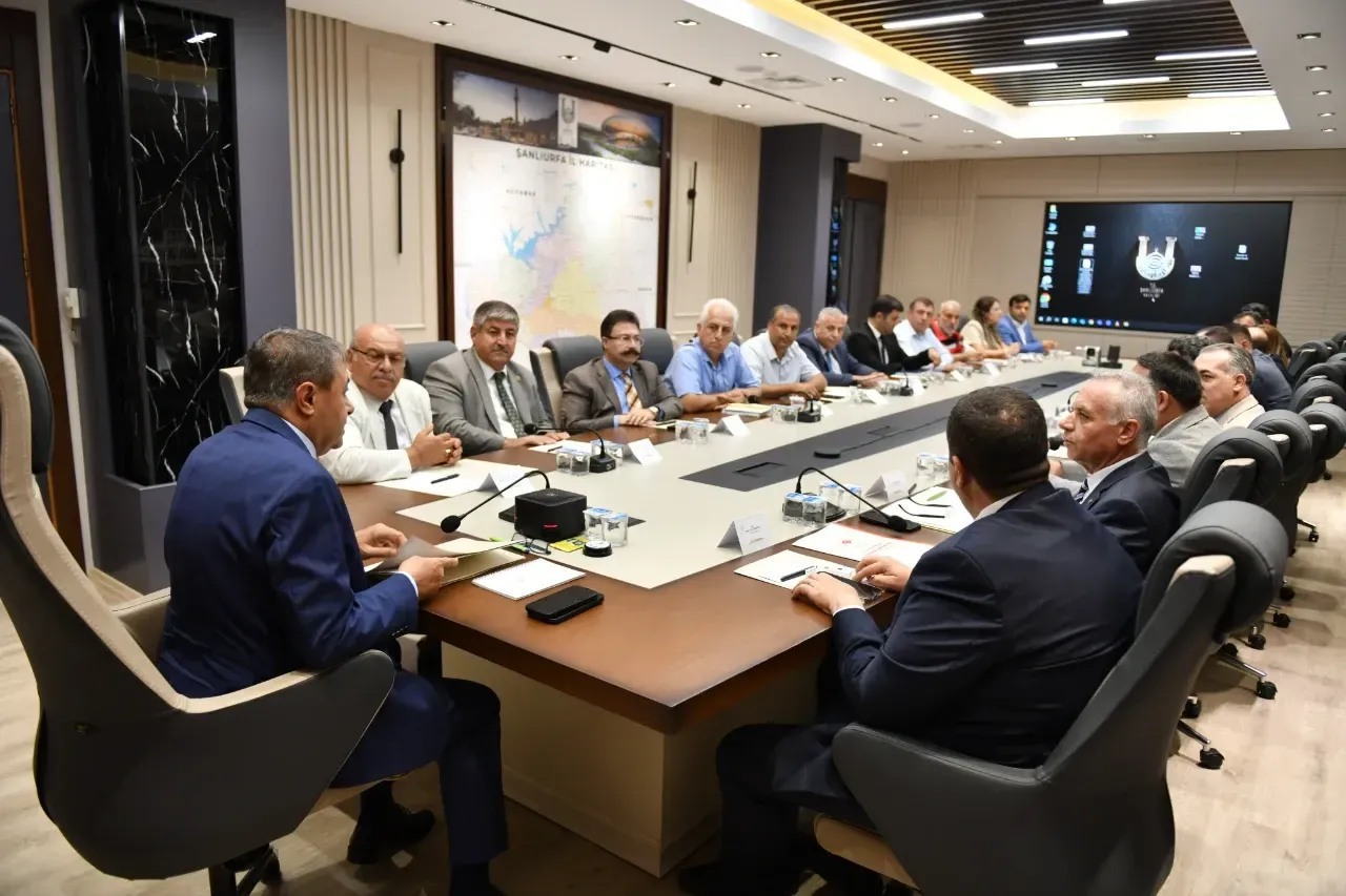 Şanlıurfa’da Pamuk ve Fıstık Paneli İçin Hazırlık Toplantıları Yapıldı