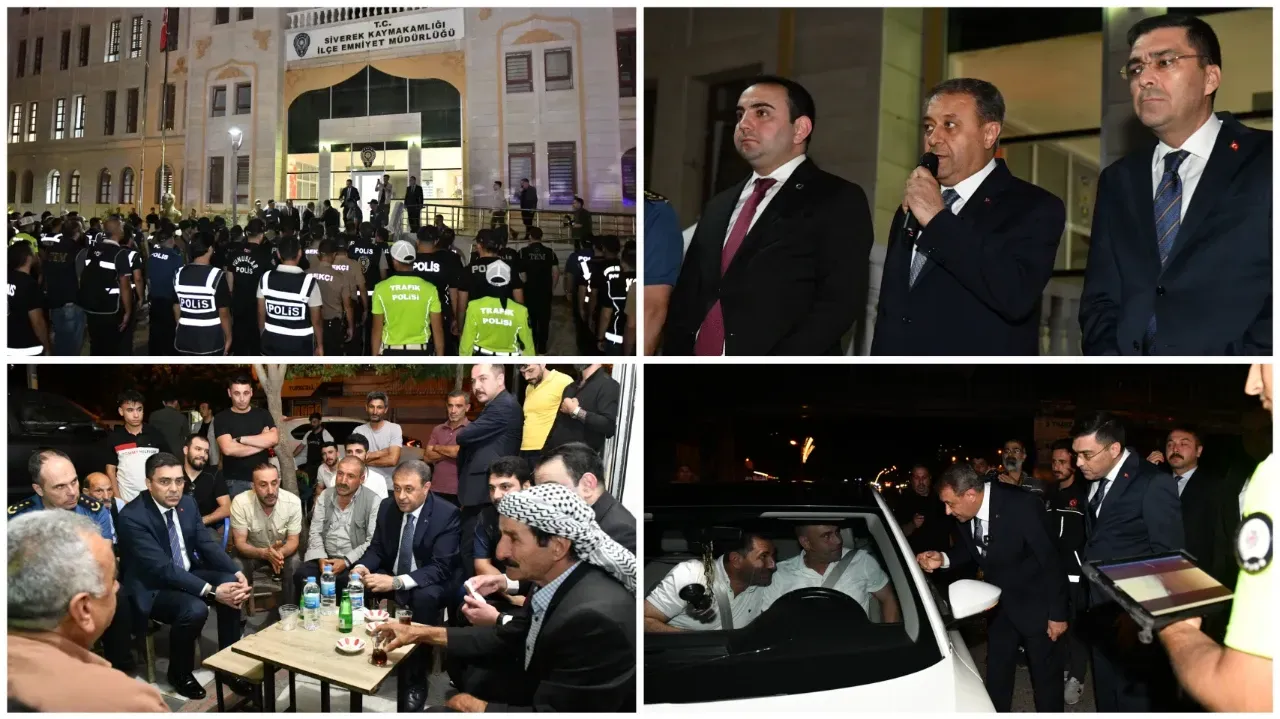 Siverek’te Asayiş ve Trafik Uygulaması Gerçekleştirildi