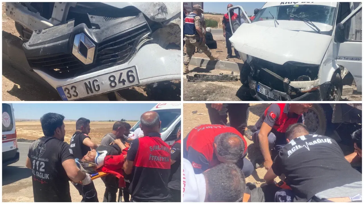 Suruç’ta Trafik Kazası: 7 Yaralı