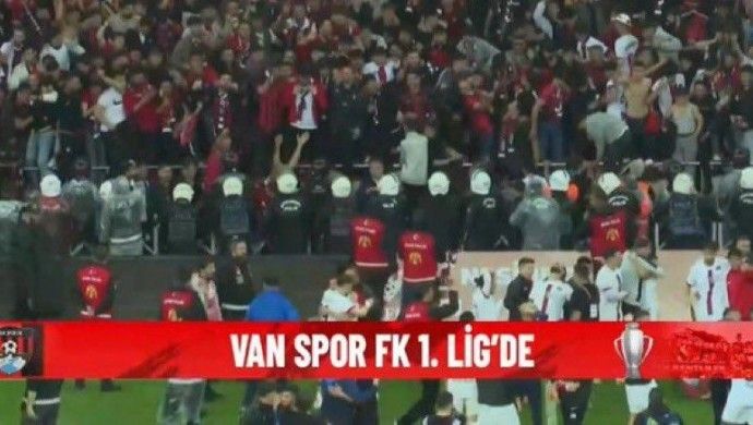 Vanspor 1. Lig’e yükseldi