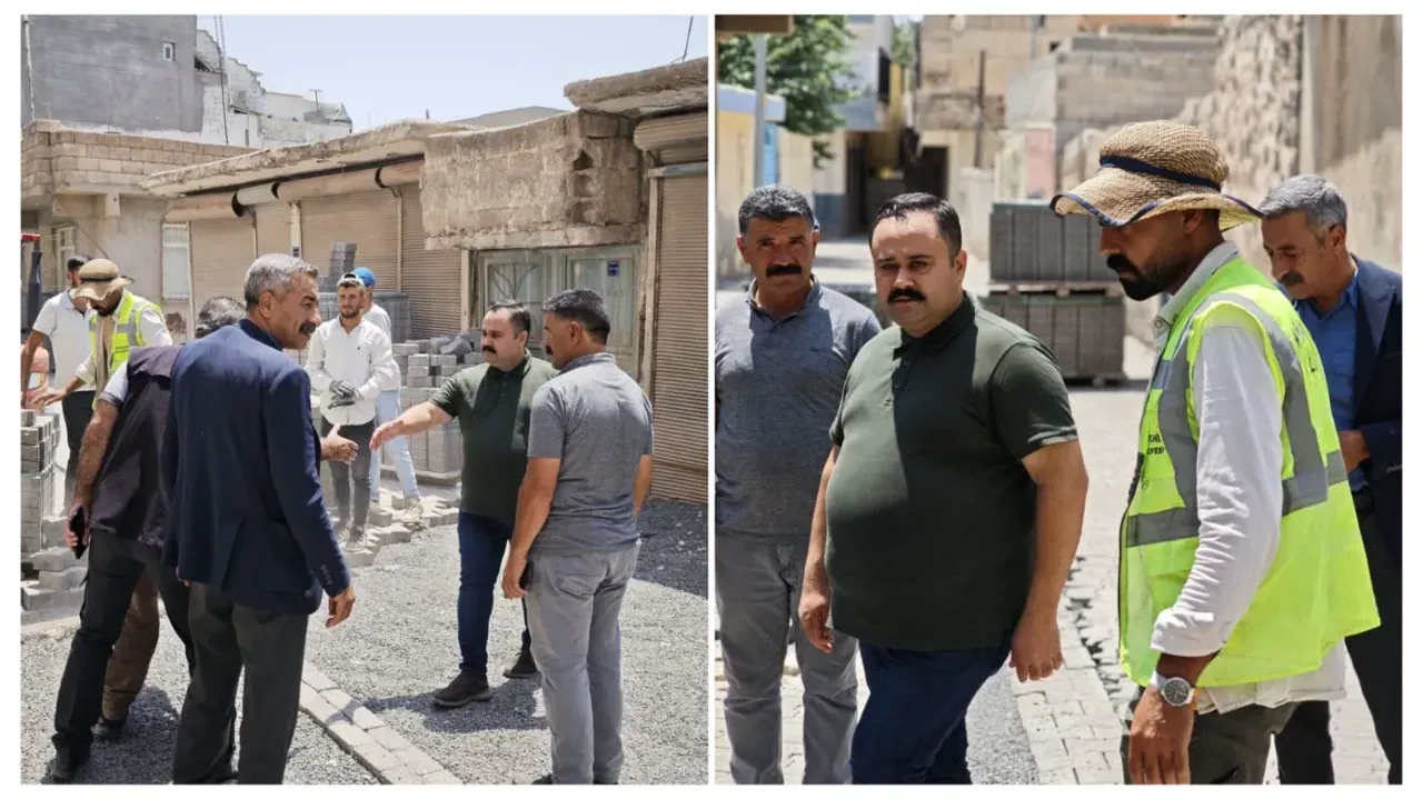 EŞ BAŞKAN İNAN, YOL YENİLEME ÇALIŞMALARINI SAHADA DENETLEDİ