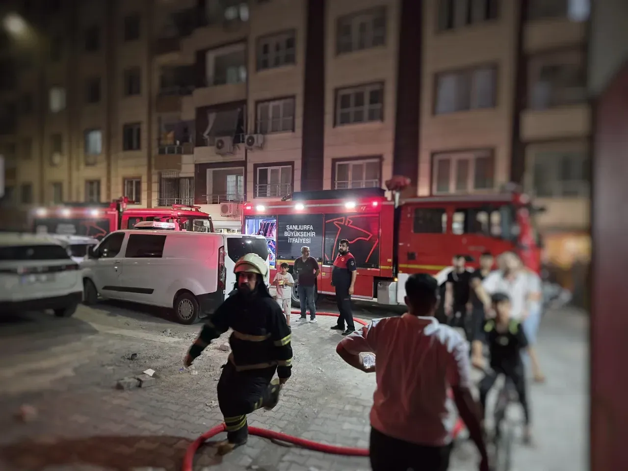 Haliliye’de Mesken Yangını Kısa Sürede Söndürüldü