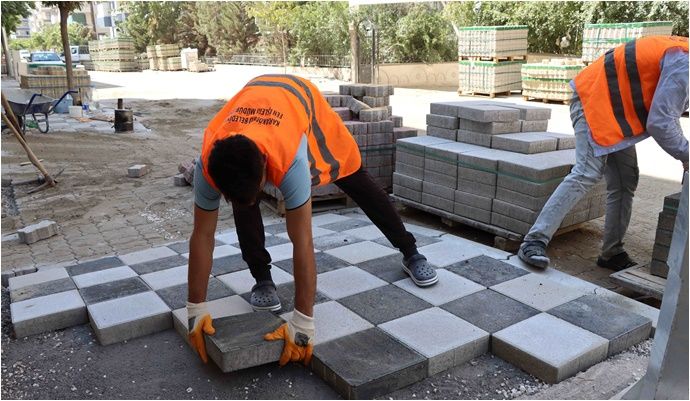 Karaköprü’ye Yeni Prestij Sokaklar Kazandırılıyor