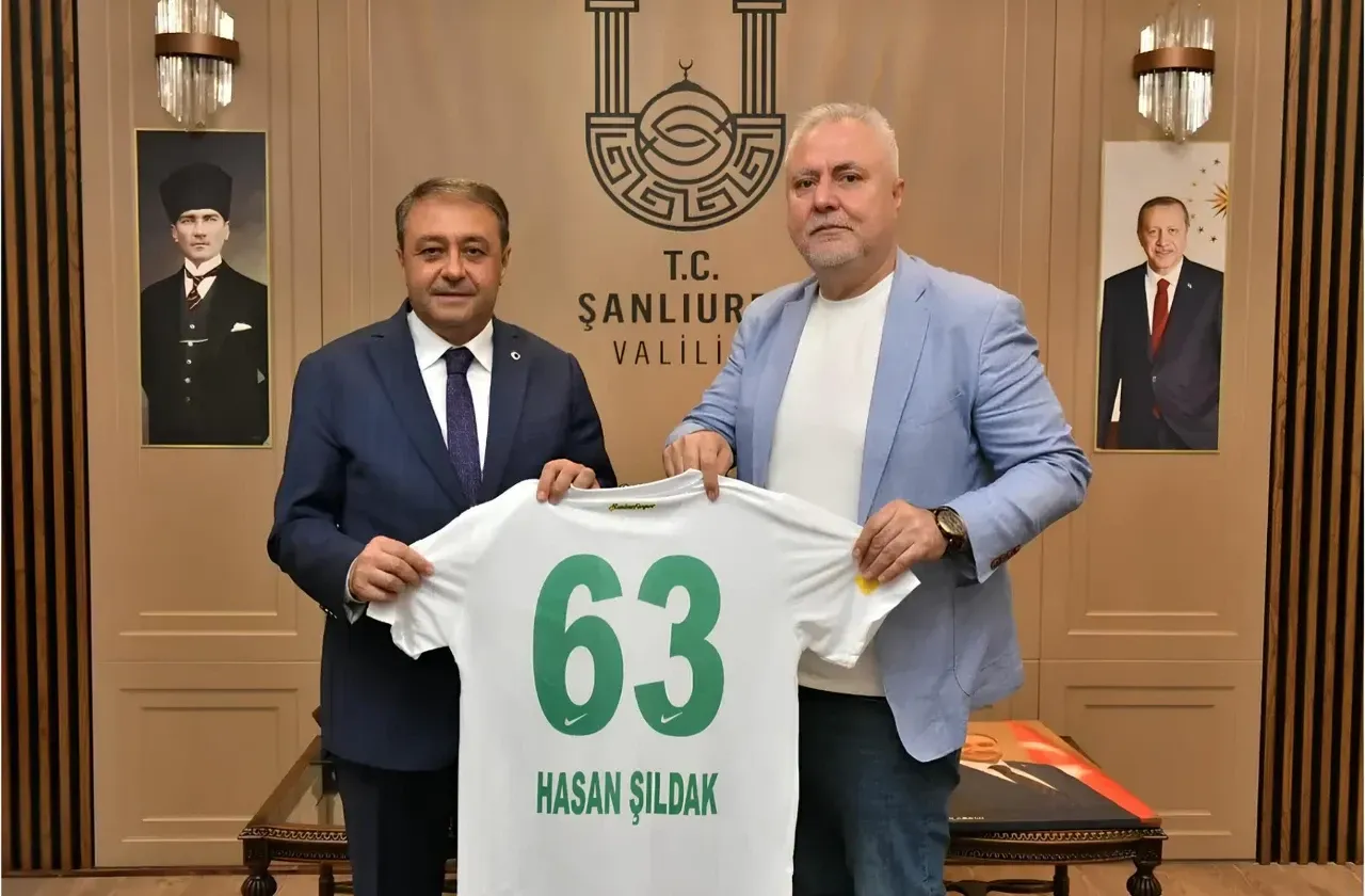Şanlıurfaspor’dan Vali Hasan Şıldak’a Teşekkür