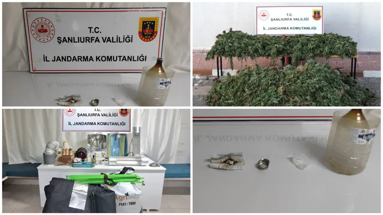 Siverek’te Uyuşturucu Operasyonu: 9 Gözaltı