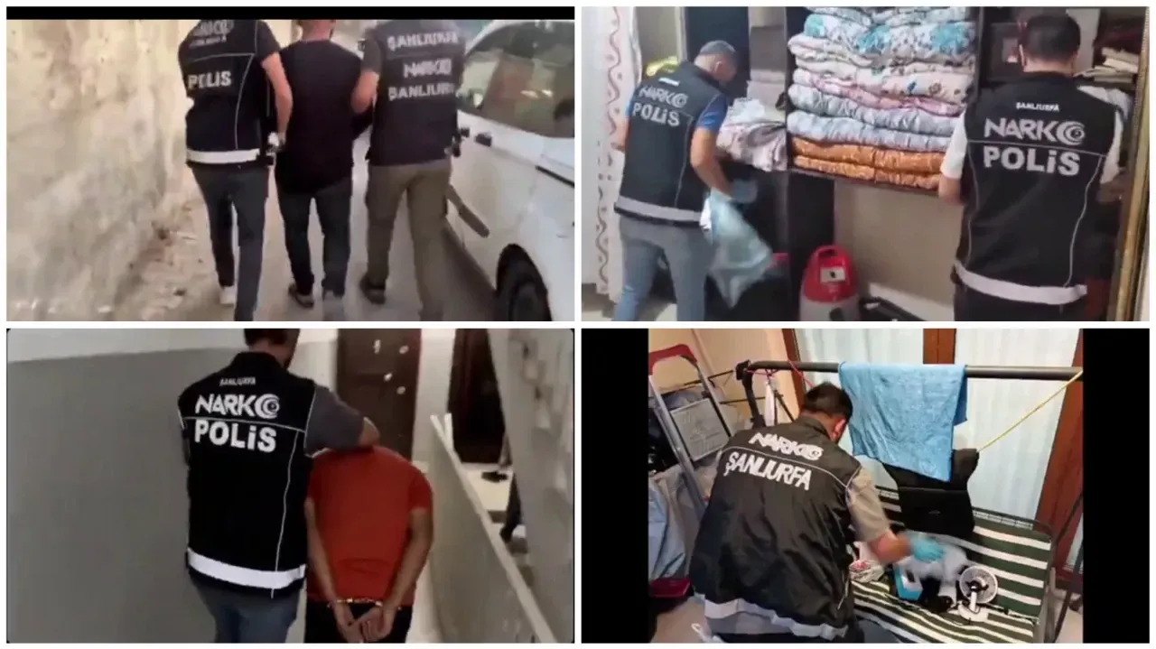 Uyuşturucuya Darbe Üstüne Darbe: Şanlıurfa’da 15 Tutuklama!