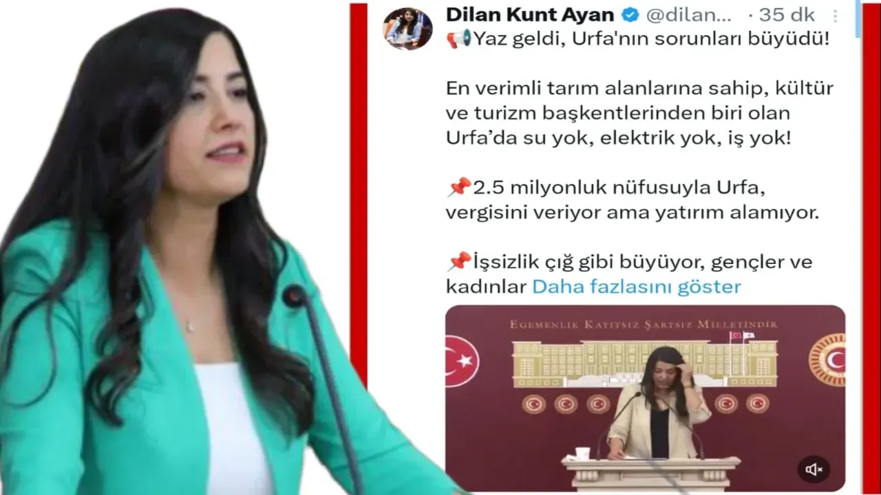 Yatırım Yok, Hizmet Yok, Söz Var! Urfa’nın Çığlığı Meclis’e Taşındı