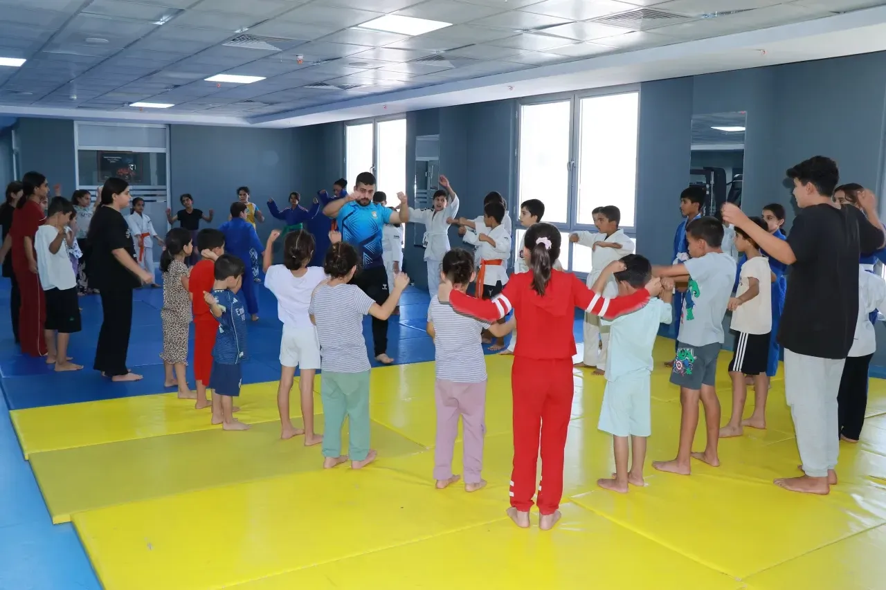 Haliliye Belediyesi’nden Miniklere Judo Eğitimi