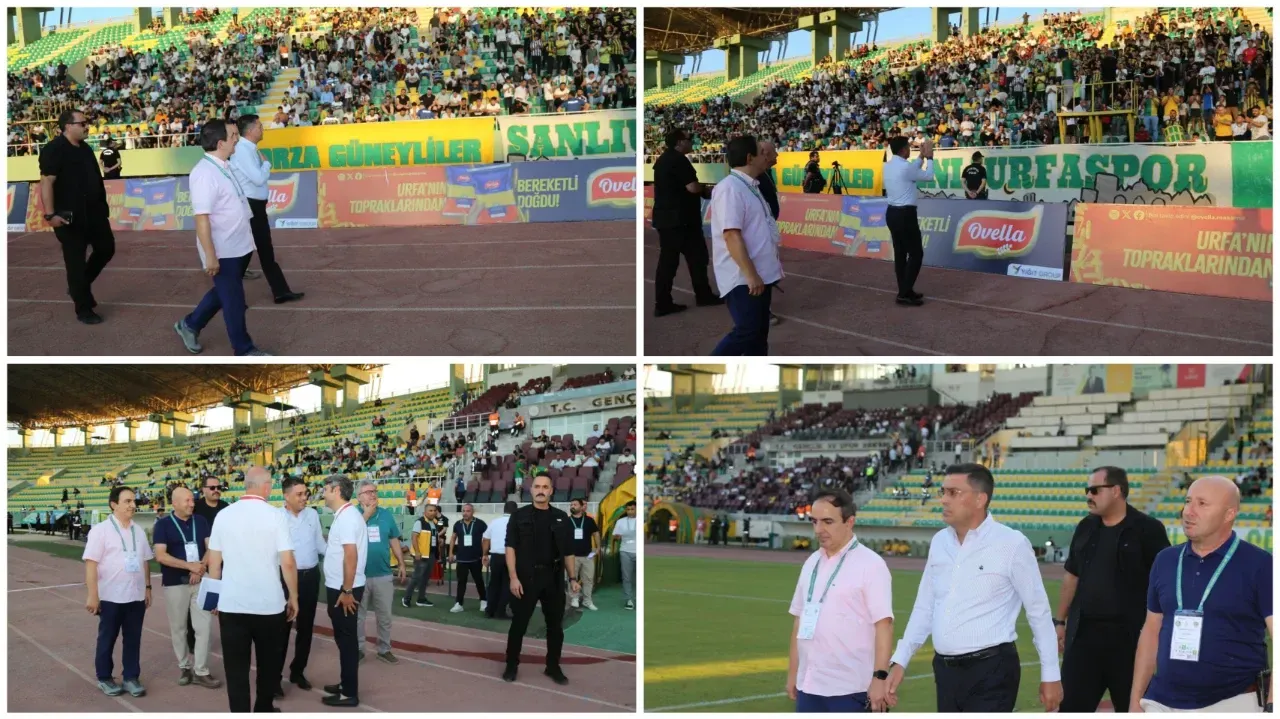 İl Emniyet Müdürü Aksoy’dan Stadyum Güvenliği Denetimi