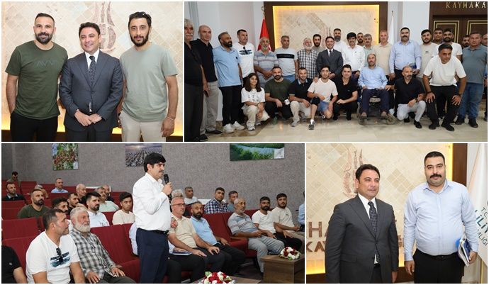 Kaymakam Şahin, Amatör Spor Kulübü Yöneticileriyle Bir Araya Geldi