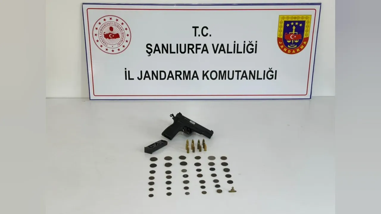 Siverek’te Tarihi Eser Operasyonu: Roma ve Helenistik Sikkeler Ele Geçirildi