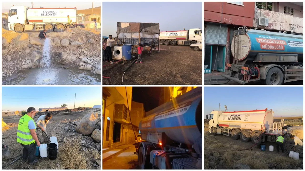 Türkiye Yüzyılı Dediğimiz Bu mu? Siverek’te Su Tankerle Geliyor