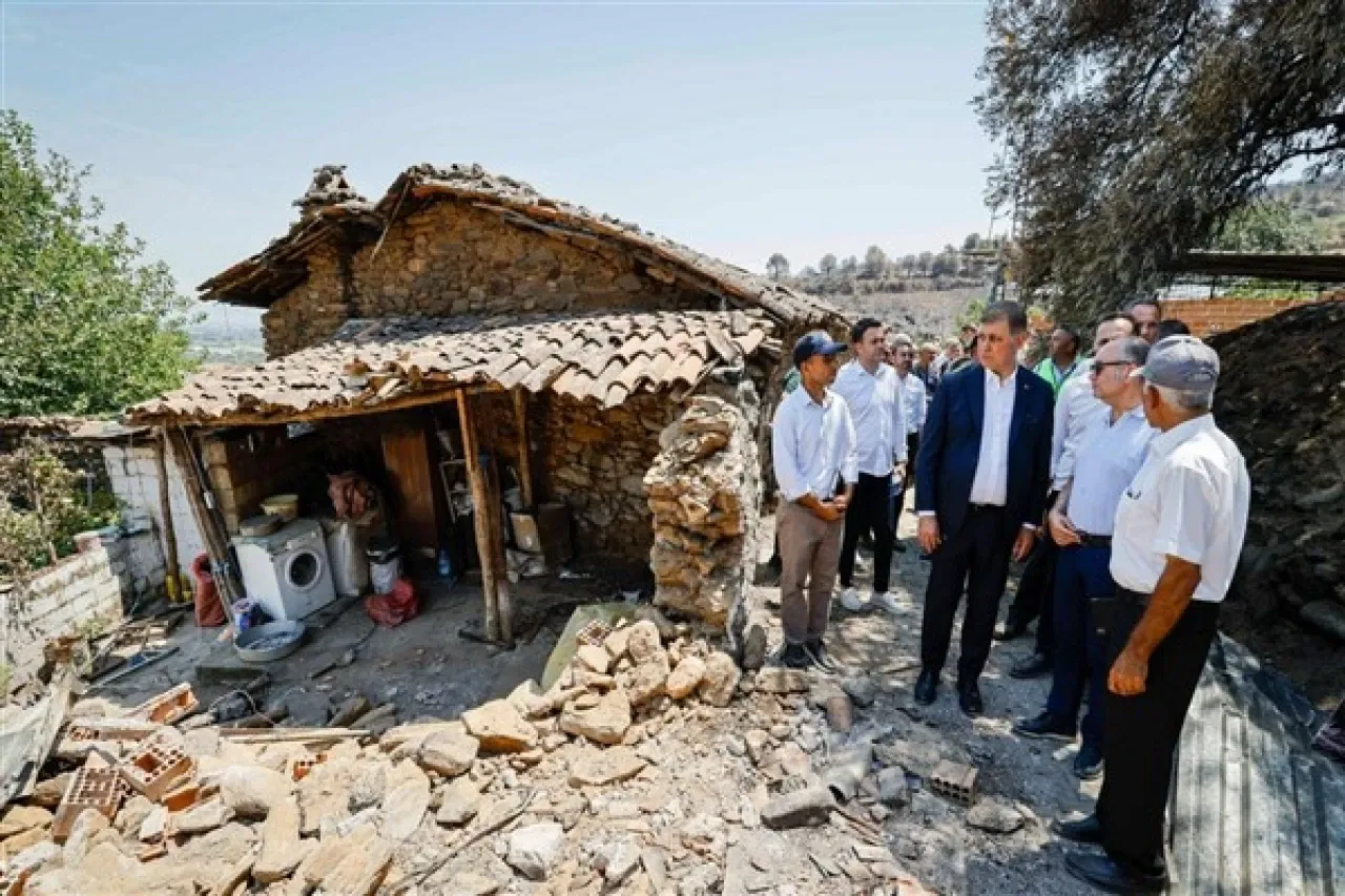 Yangın mağdurları yıl sonuna kadar suya ücret ödemeyecek