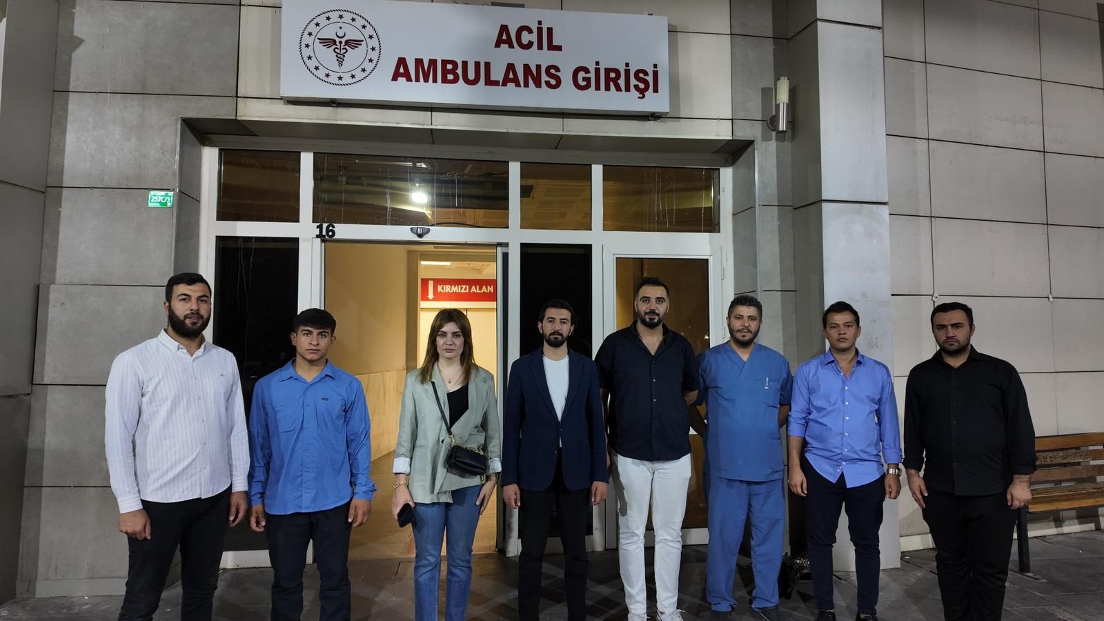AK Parti Haliliye İlçe Gençlik Kollarından Hastane Ziyareti