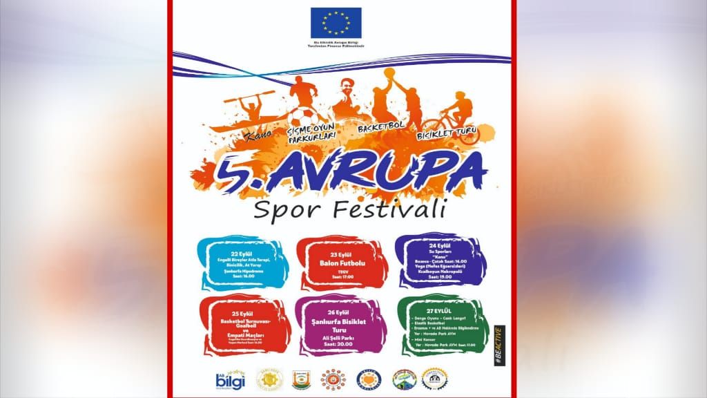Avrupa Birliği Spor Festivali Şanlıurfa’da Başladı