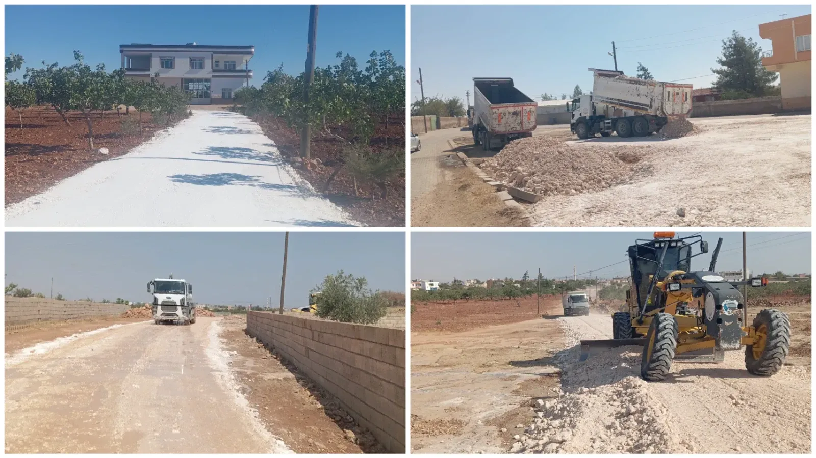 Bozova Şeyhler Mahallesi’nde Yol Sevinci